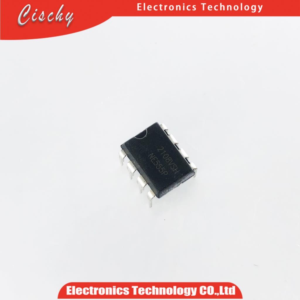 20 Cái / lốc NE555 NE555P NE555N 555 = UA555TC UA555 TS555IN TS555 NE555P NE555L DIP 8 Còn Hàng