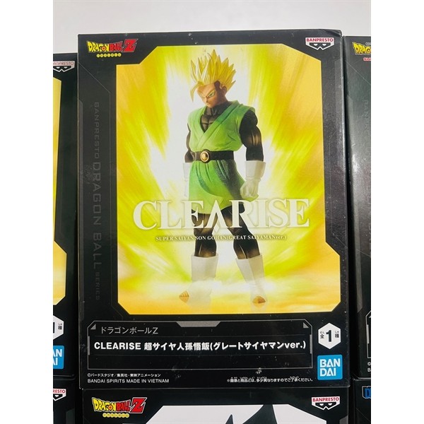 FIGURE dragonball - Mô hình chính hãng GOHAN - CLEARISE - Mô hình chính hãng BANDAI - BANPRESTO