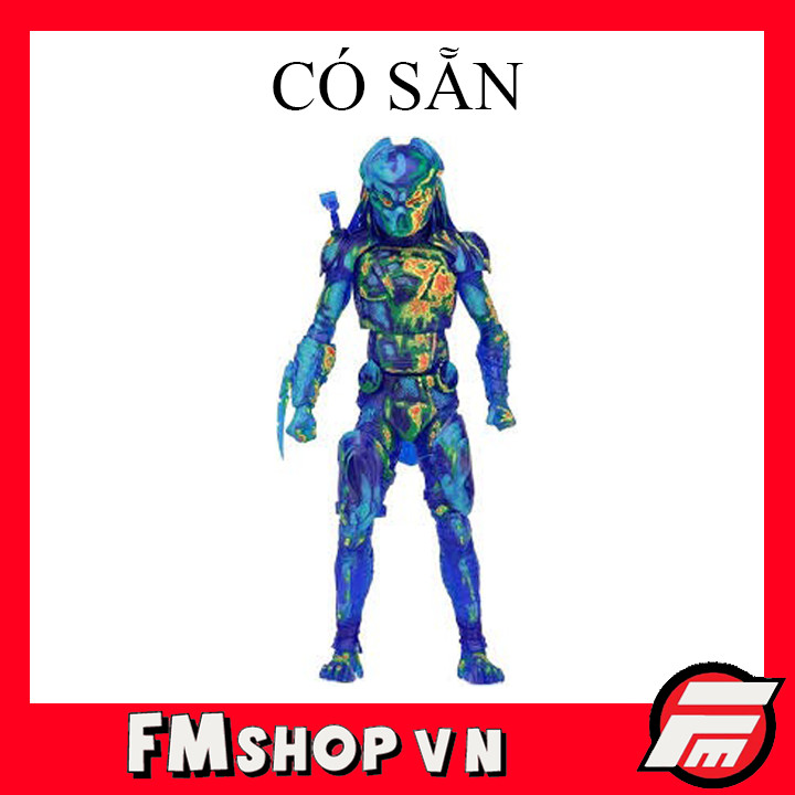 (New) Mô Hình Nhân Vật Neca Thermal Vision Fugitive Predator