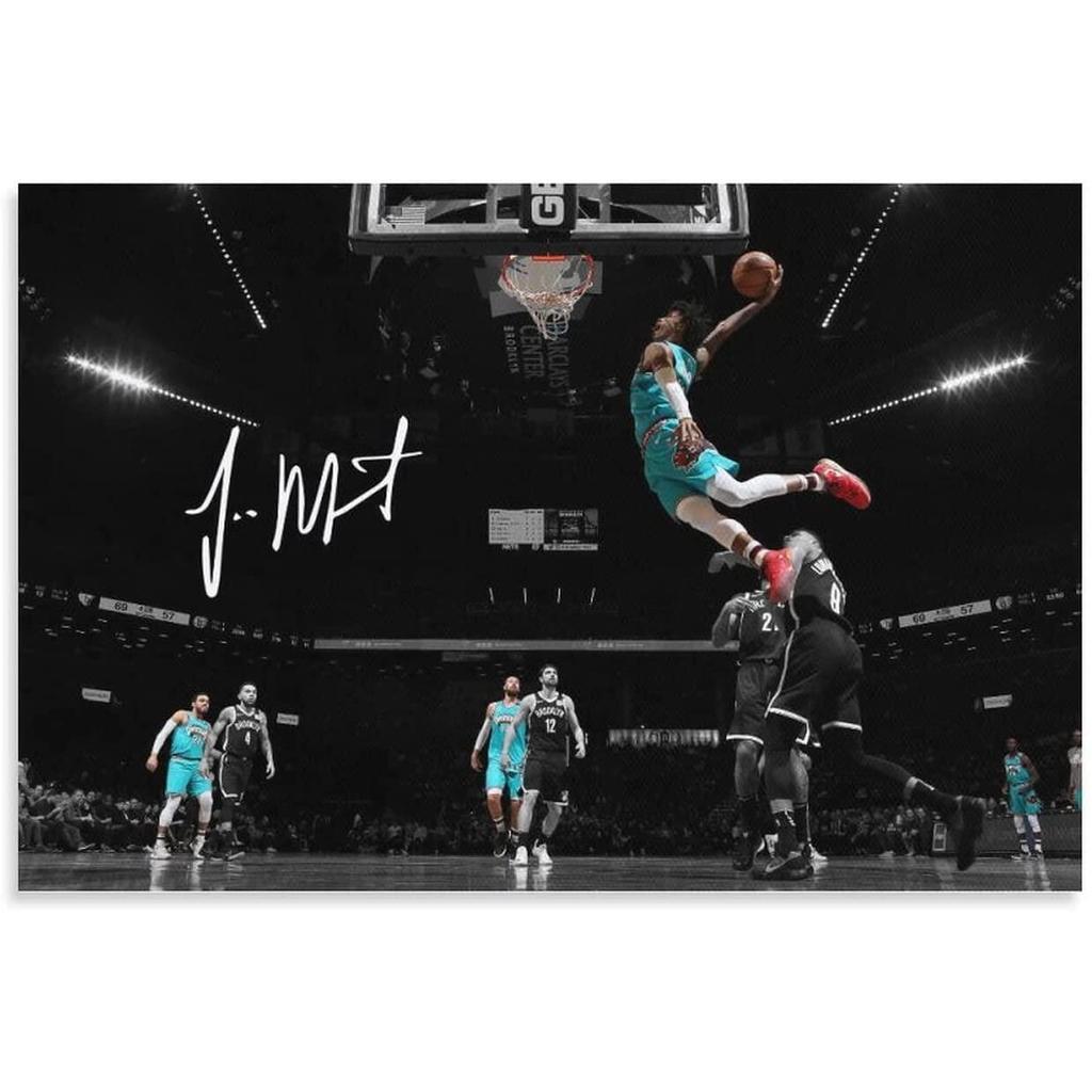 Ja Morant Dunk Poster Canvas Wall Art Decor xcm RF2