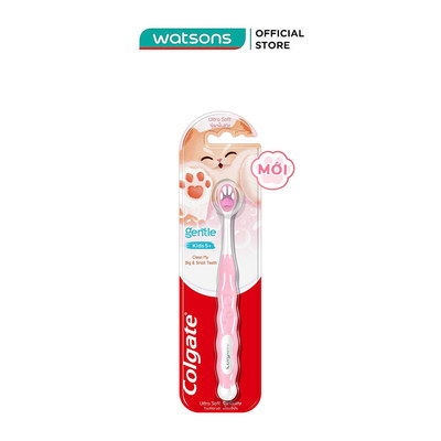 Bàn Chải Đánh Răng Colgate Cho Bé 5+ Tuổi Fluffy Paw 1Pcs