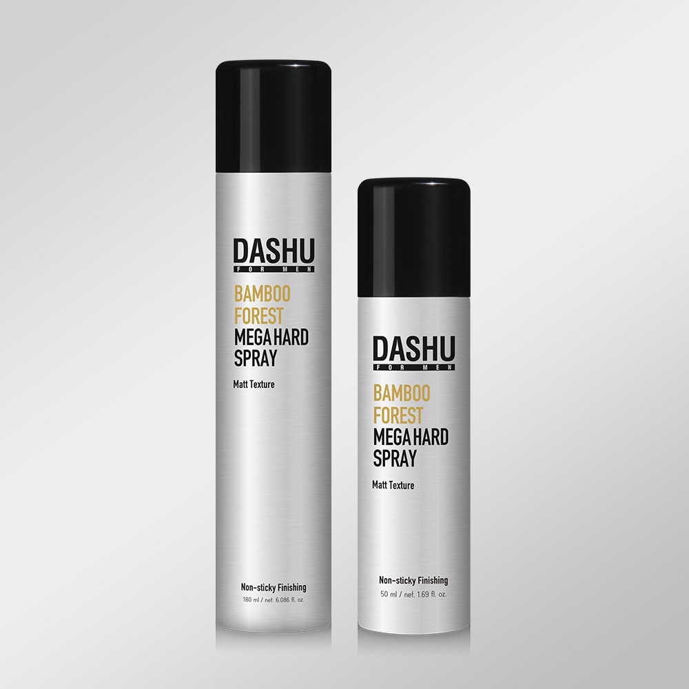 DASHU For Men Bamboo Forest Mega Hard Spray 180ml + 50ml