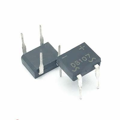 20 Cái / lô DB107 db107 nhúng4 1A 1000V Cầu chỉnh lưu Diode một pha