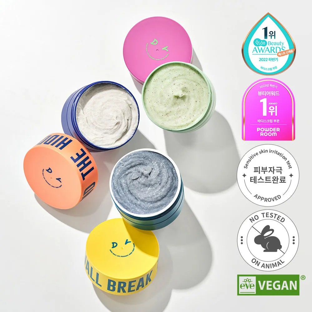 [Olive Young] Dear Doer The Hidden Body Scrub 100mL, 300mL - The Hidden, Break, Dazzling