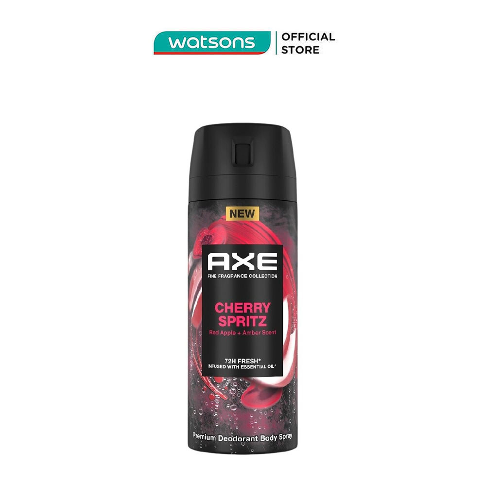 Xịt Ngăn Mùi Axe Hương Nước Hoa Cherry Spritz 135ml
