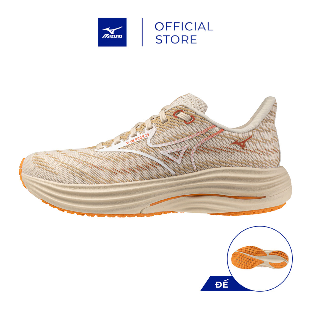 Giày Chạy Bộ NỮ WAVE RIDER 29 - Trắng - J1GD250377