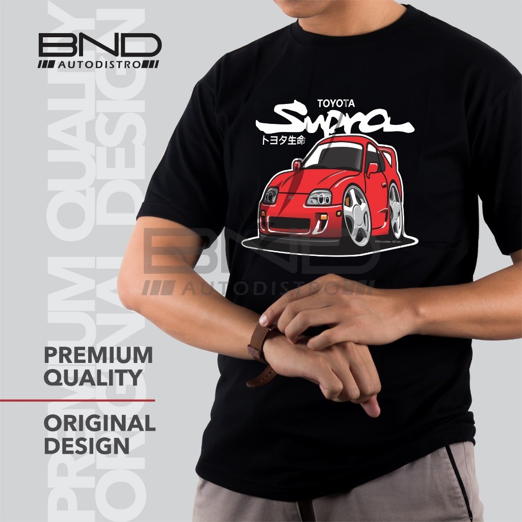 Áo thun hoạt hình Toyota Supra Mk4