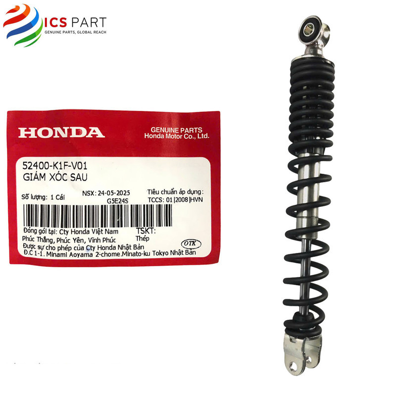 52400K1FV01 |  Giảm Xóc, Phược, Thụt  Sau    Air Blade 125 & 150  2019 - 2021   Honda