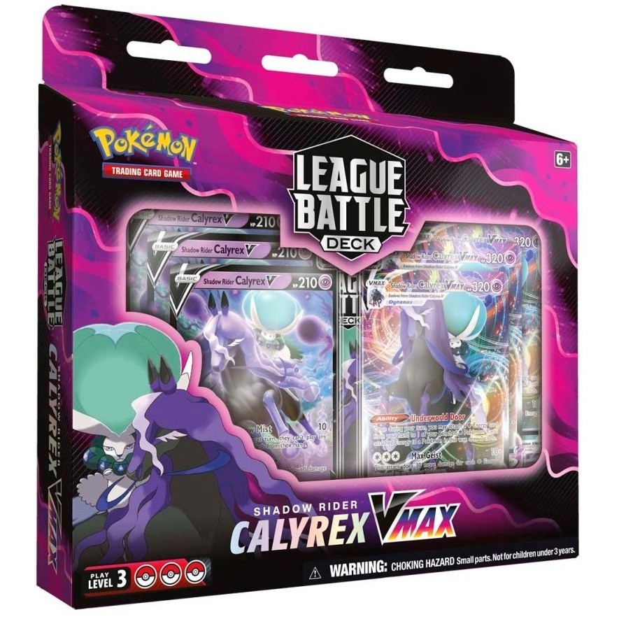 Hộp Bài Pokemon League Battle Deck Shadow Rider Calyrex VMAX