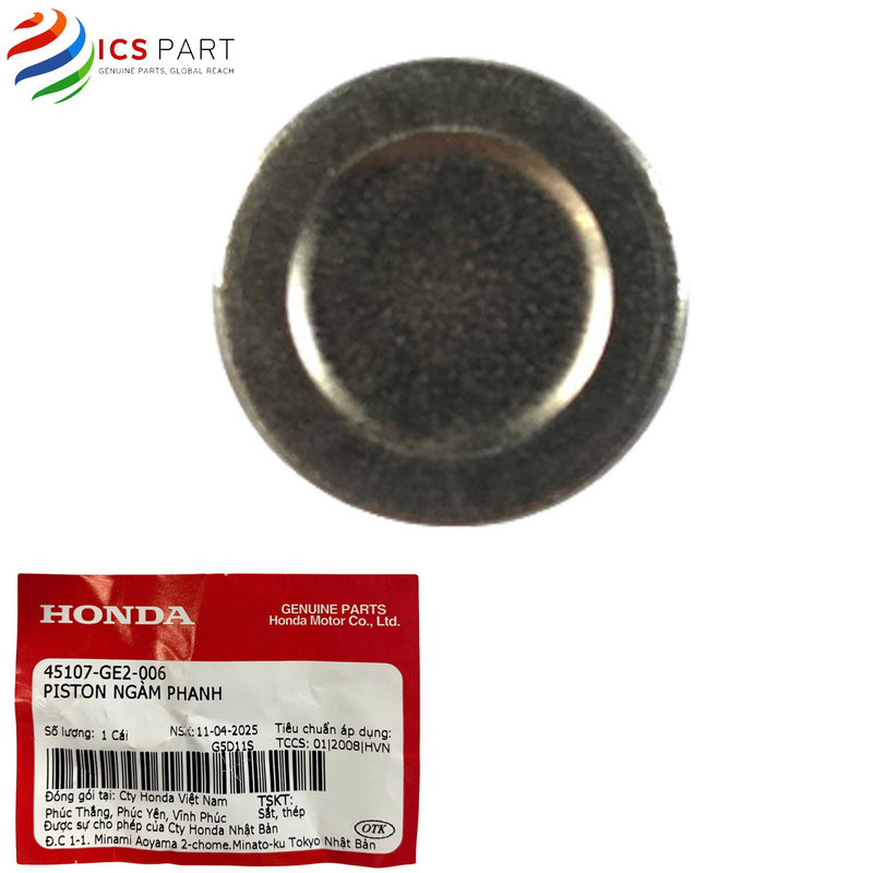 45107GE2006 |  PISTON NGÀM PHANH           Honda