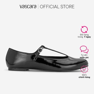 Vascara Giày Ballerinas Nhấn Quai T-Strap - GBB 0445