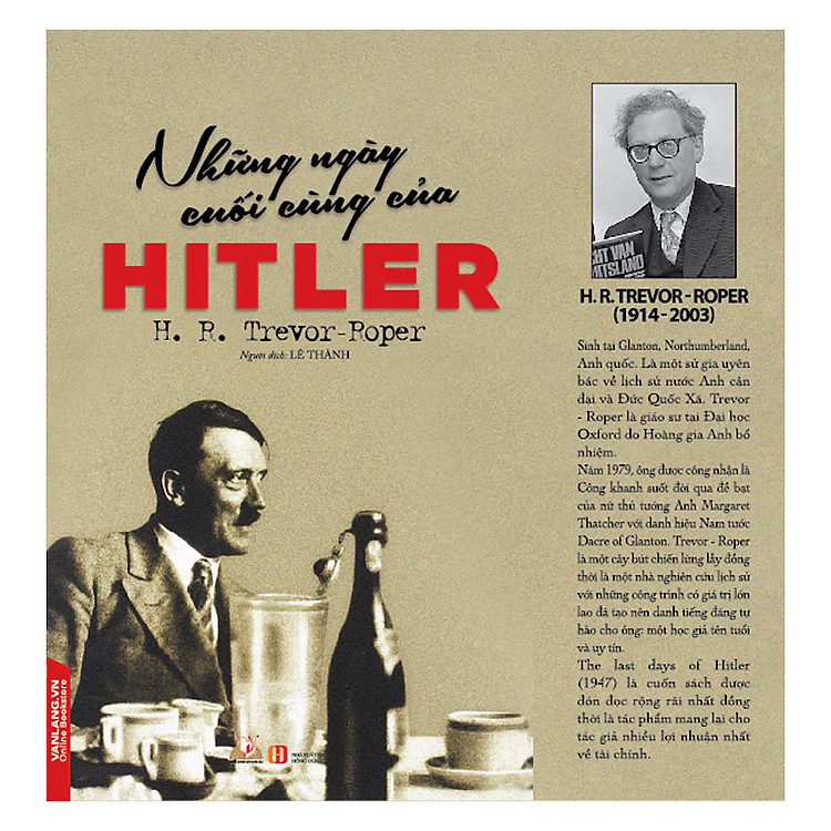 Sách Những Ngày Cuối Cùng Của Hitler - Vanlangbook