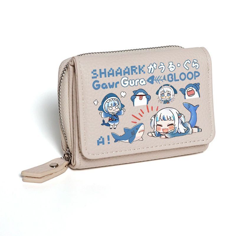 [Hàng có sẵn]
Cô Gái Cá Mập Kavagra Quạt Ví Ba Lạnh Cá Tính Hoạt Hình Cô Gái Trái Tim Đồng Xu Cô Gái