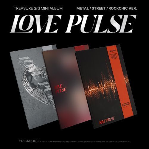 TREASURE ALBUM MINI thứ 3 [TÌNH YÊU] [Đã niêm phong, HÀNG CÓ SẴN]