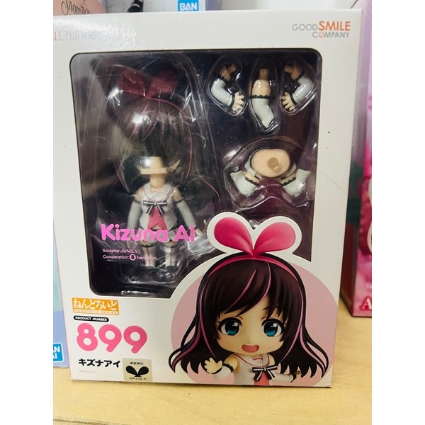 FIGURE Kizuna AI - Mô hình chính hãng Kizuna AI - Nendoroid 899 - 2ND THIẾU FACE - TÌNH TRẠNG NHƯ SH