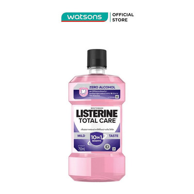 Nước Súc Miệng Listerine Total Care Zero Alcohol 750ml