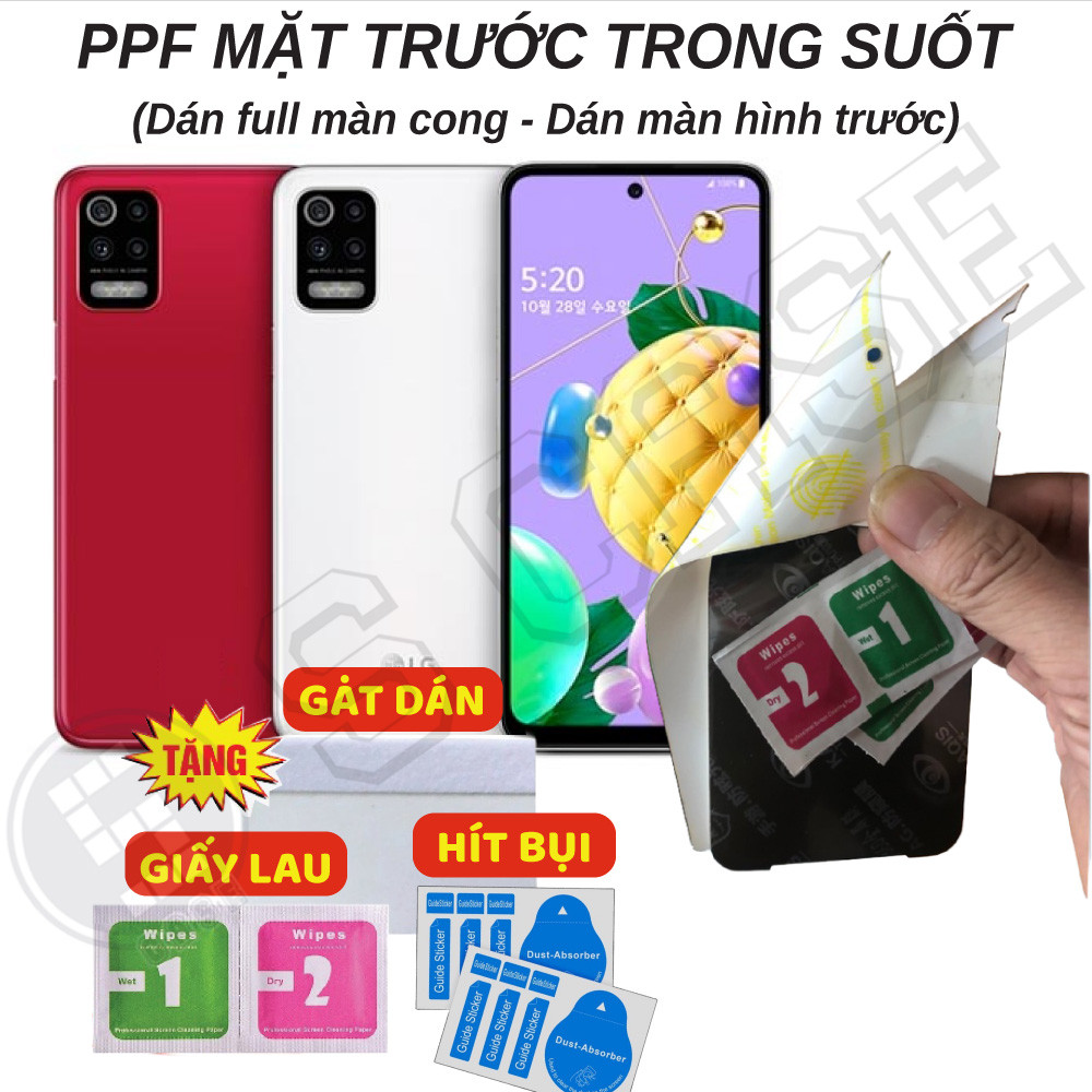 Dán PPF Full Màn Trong Suốt Cho LG Q52 Q51 Q31