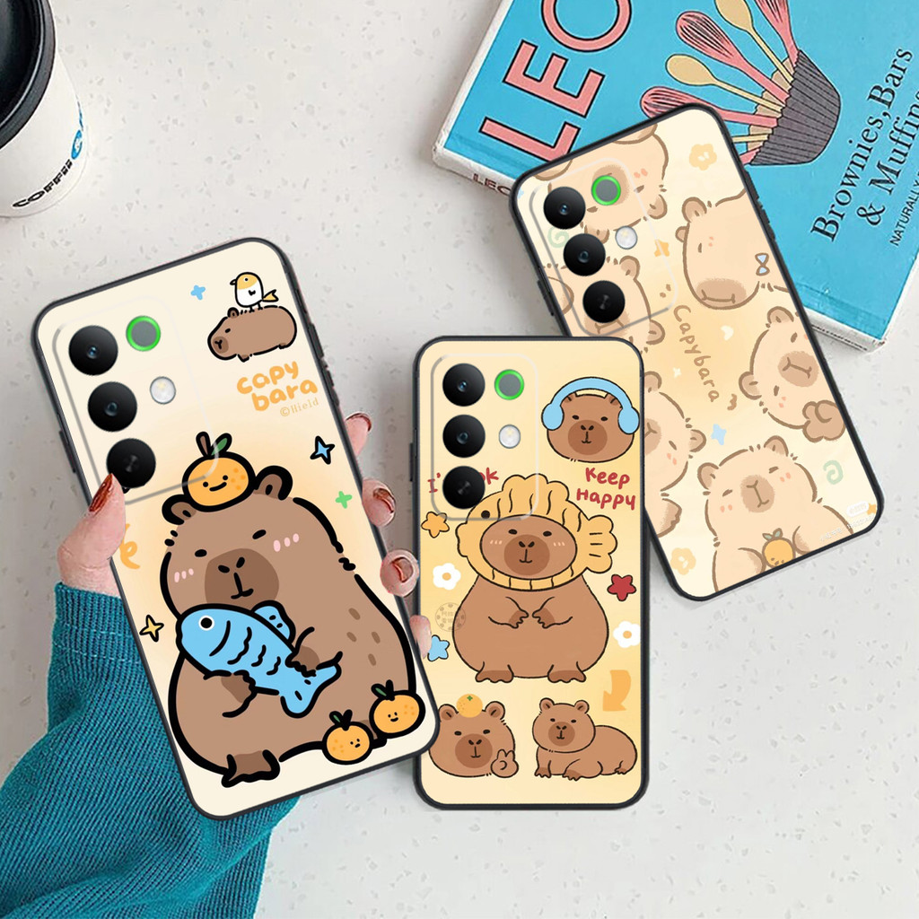 Ốp lưng Realme C85 / Realme C85 Pro in hình capybara hot trend cute bảo vệ camera