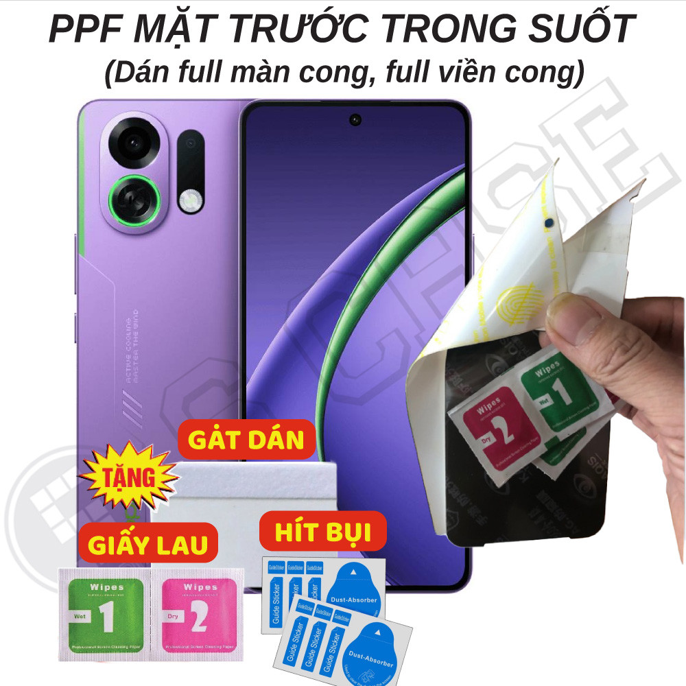 Dán PPF Full Màn Trong Suốt Cho Oppo  K13 Turbo Pro K13 Pro K13x