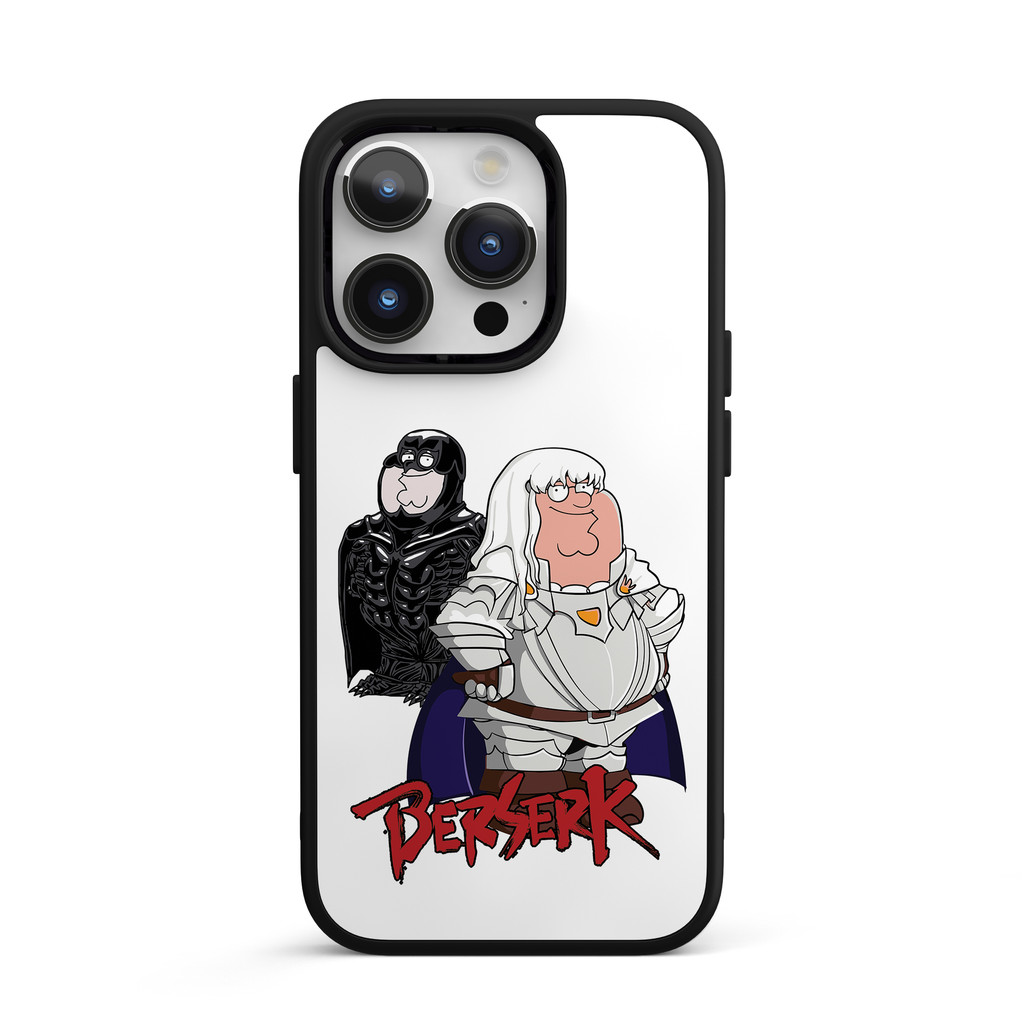 Ốp Lưng iPhone Peter Griffin Berserk Meme Độc Lạ Cho iPhone 14 15 16 17 Plus Pro Max, Lưng Cứng Viền