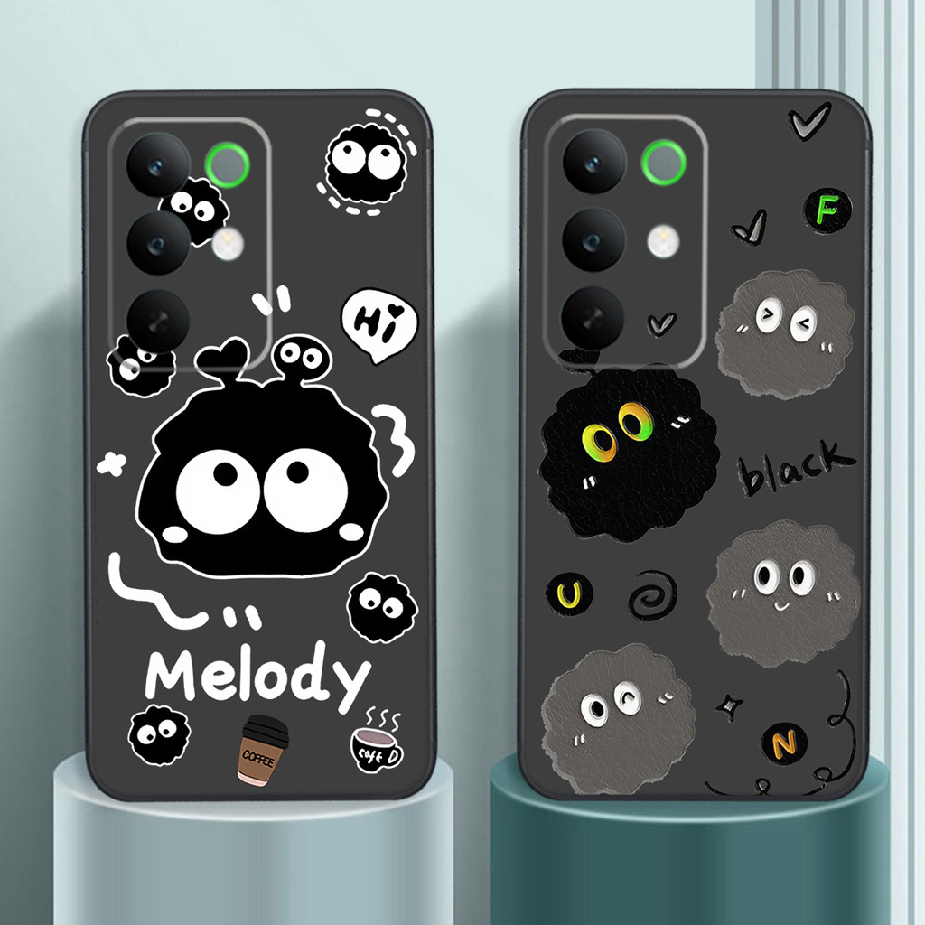 Ốp lưng Realme C85 / Realme C85 Pro hoạt hình BLACK COAL cute hot trend giá rẻ