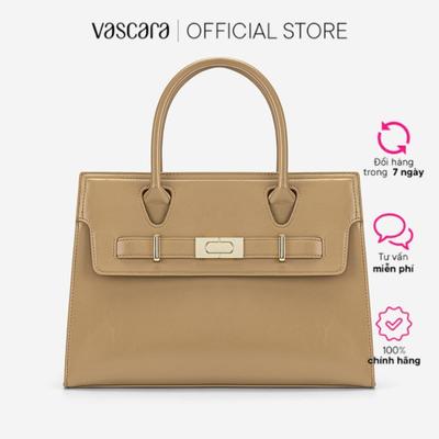 Vascara Túi Xách Tay Nhấn Đai Khóa Sang Trọng - TOT 0219
