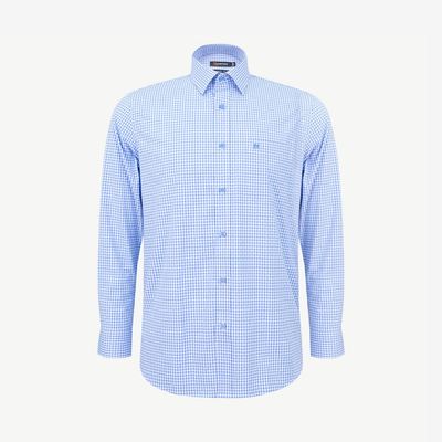 Áo sơ mi nam KHATOCO Tailor Fit dài tay A1MD538T1-CNCR849-2711-D