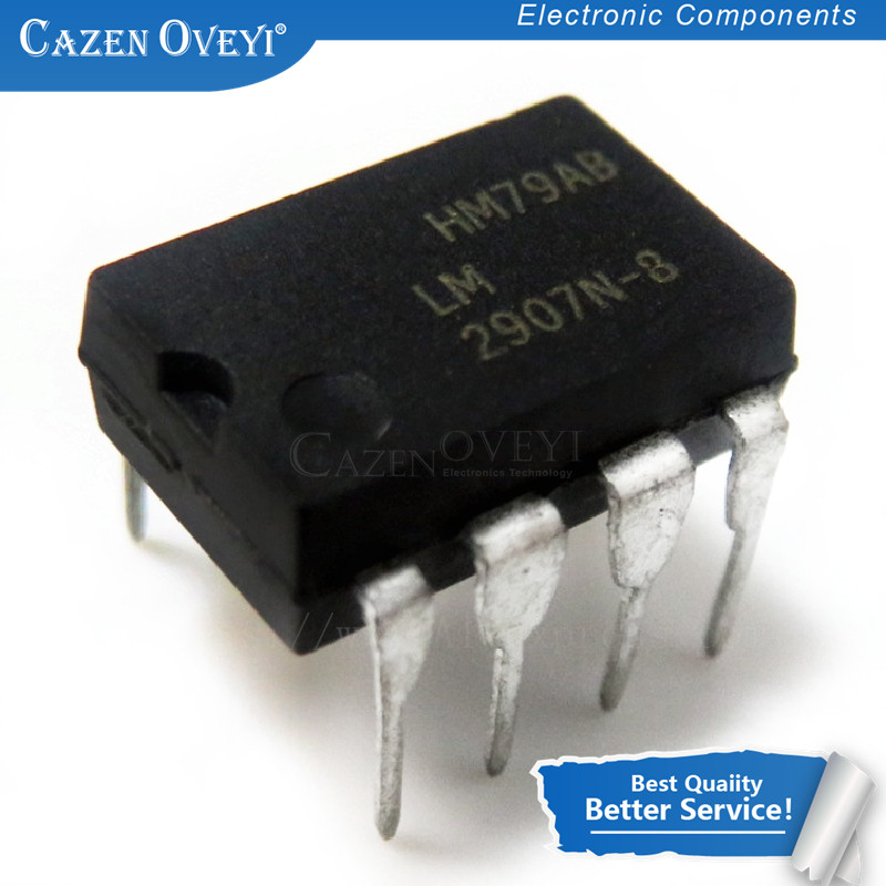 5 Cái / lốc LM2907N 8 LM2907 DIP 8 Bộ Chuyển Đổi Tần Số Điện Áp Mới Ban Đầu Còn Hàng