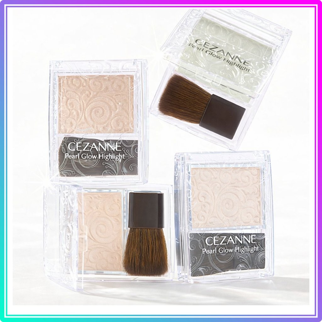 [Cezanne] Pearl Glow Highlight 2.4g / Powder Shimmer Radiant Glow Face Highlight