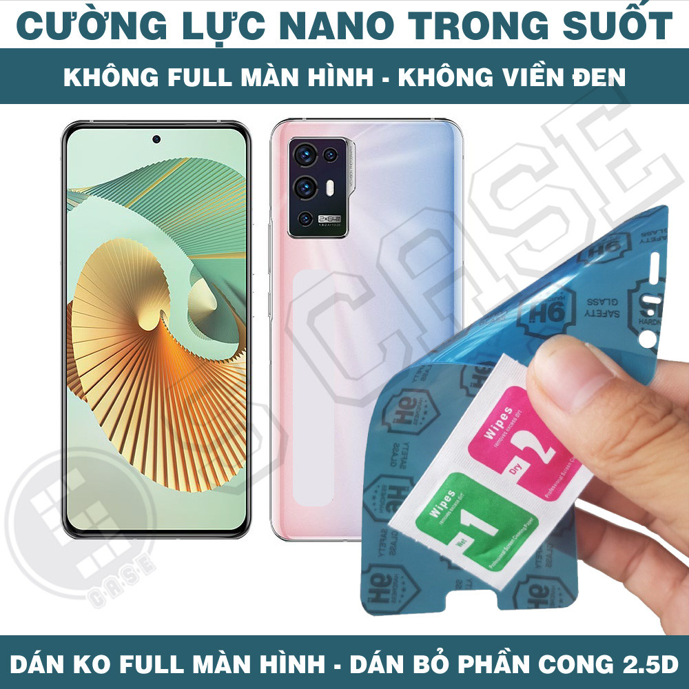 Cường Lực Nano Cho Sharp Aquos R10 R9 Pro - Trong Suốt, Không Full Màn, Không Viền Đen