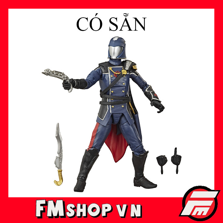(New) Mô Hình Nhân Vật Gi Joe Classified Series Cobra Commander