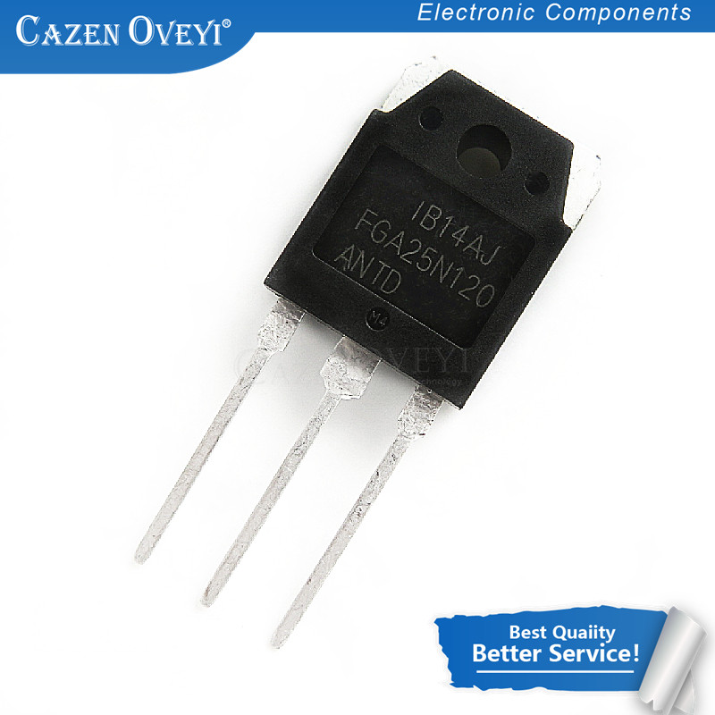 5 Cái / lốc FGA25N120ANTD FGA25N120 25N120 ĐẾN 3P Còn Hàng