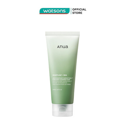 Sữa Rửa Mặt Làm Anua Heartleaf Quercetinol Pore Deep Cleansing Foam 150ml