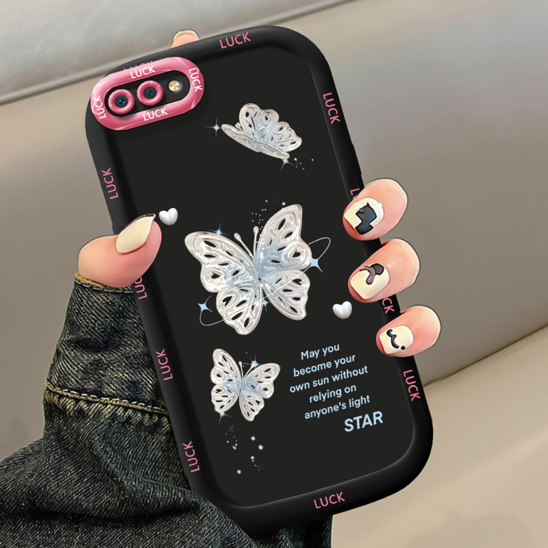 Ốp Lưng Realme C2 C2s OPPO A1K Silicon Case Bướm nhỏ đẹp
