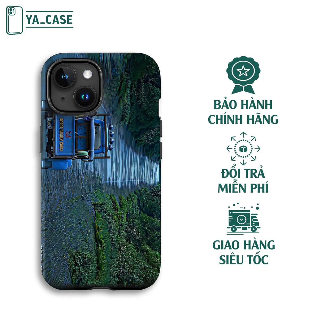 Ốp Điện Thoại Iphone Zootopia Xe Tải Joplin Express Rừng Xanh Đẹp YACASE Phù Hợp Iphone11/15/16
