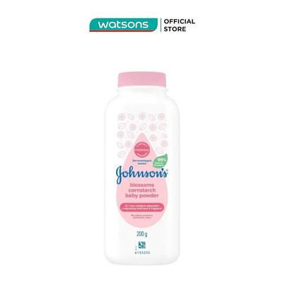 Phấn Thơm Johnson's Blossoms Cornstarch Baby Powder 200g