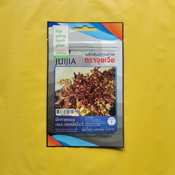 Xà Lách Red Salad Bowl (gói zin)