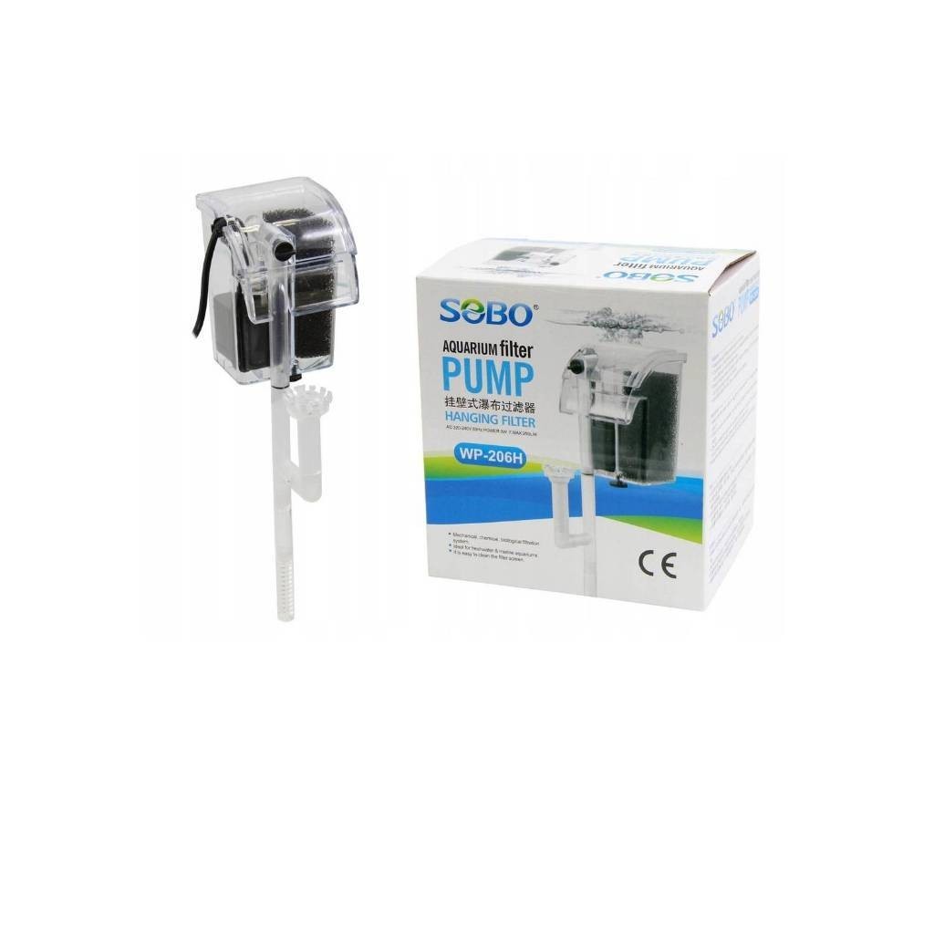 Lọc Thác Sobo WP-618H |WP-628H | WP-638H - Lọc Nước Cho Bể Cá Để Bàn