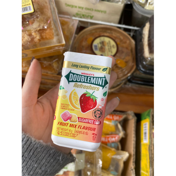 Doublemint sugarfree gum fruit Mix