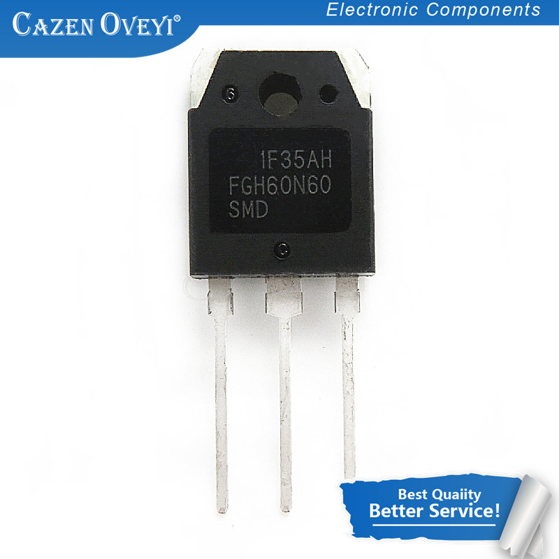 10 Cái / lốc FGH60N60SMD ĐẾN 3P FGH60N60 TO3P 60N60 Còn Hàng