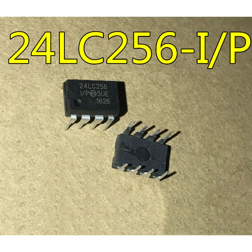 Z102-10 CÁI 24LC256 I / P DIP 8 24LC256I / P DIP8 24LC256 EEPROM DIP 24LC256 I / P