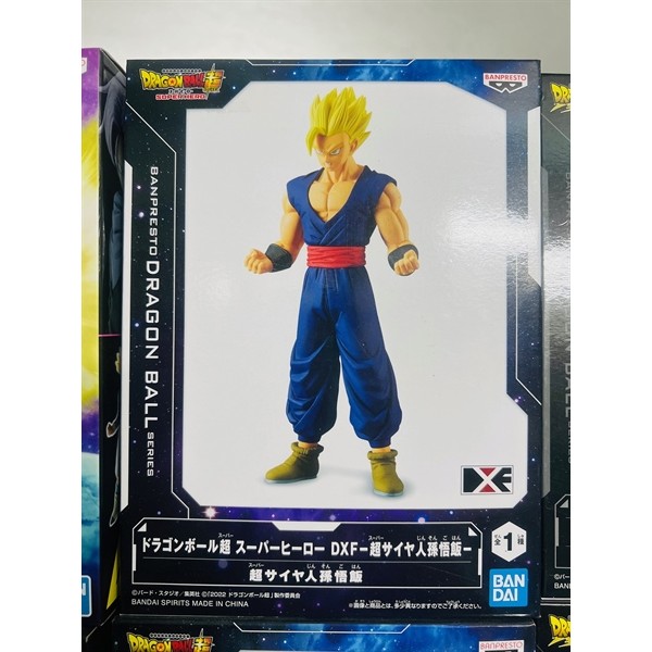 FIGURE dragonball - Mô hình chính hãng GOHAN - SUPPER HERO - Mô hình chính hãng BANDAI - BANPRESTO