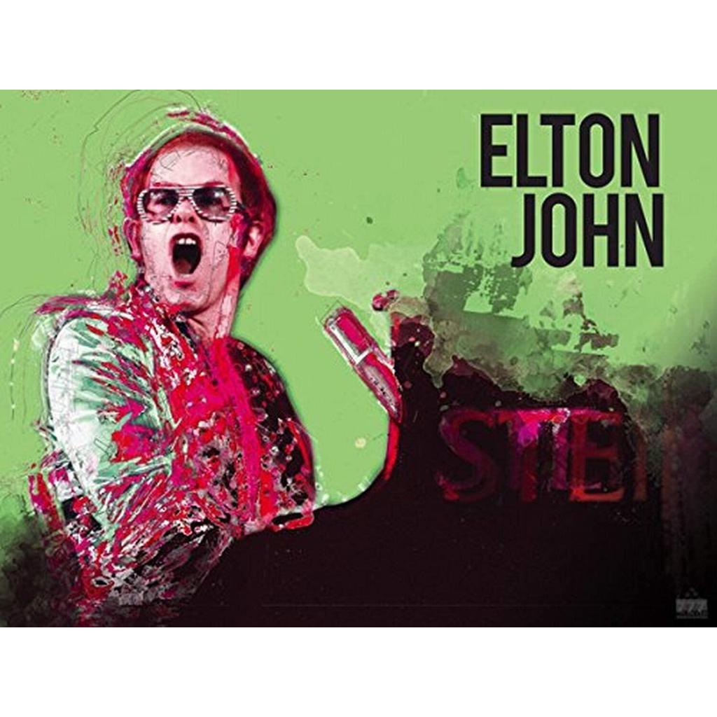 Elton John Poster Âm nhạc Nghệ thuật treo tường In X