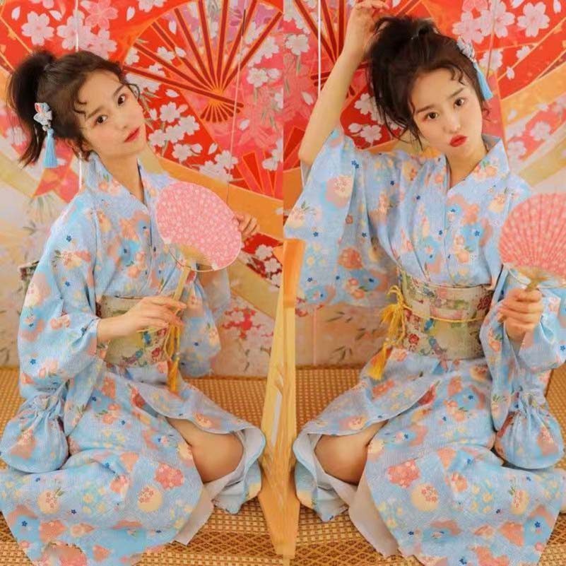 Thời Trang Quốc Gia Xu Hướng Nữ kimono Nhật Bản Trang Phục Hóa Trang Hoa kimono Nữ