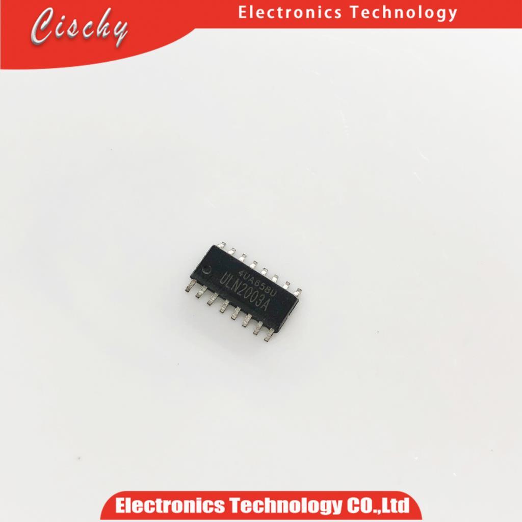 10 Cái / lốc ULN2003 2003 ULN2003A ULN2003ADR SMD IC SOP 16 Mới