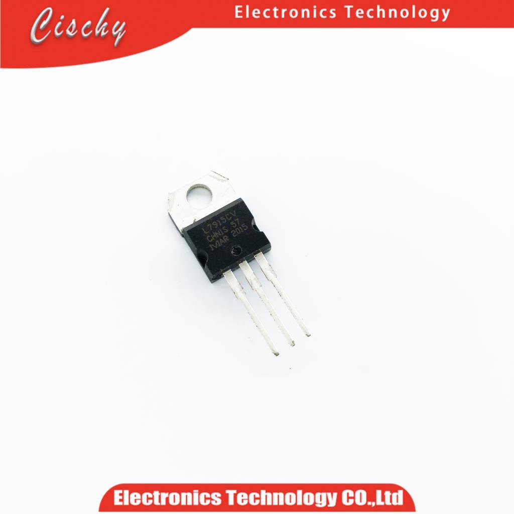 10 CÁI L7915CV TO220 L7915 ĐẾN 220 7915 LM7915 MC7915 7915CV và IC