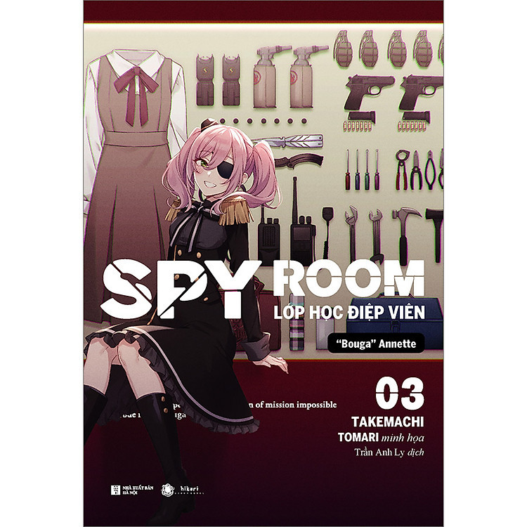 Sách Spy Room – Lớp Học Điệp Viên 3: Bouga Annette