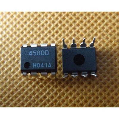 10 Cái / lốc NJM4580D JRC4580D JRC 4580D DIP 8 CHIP IC Còn Hàng