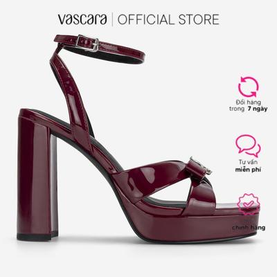 Vascara Giày Platform Phối Nơ Trang Trí - SDN 0853