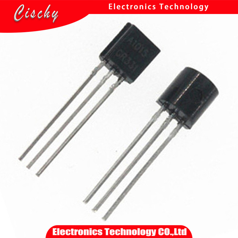 100 Cái / lốc A1015 2SA1015 a1015 2sa1015 PNP TO 92 Triode Bán Buôn Điện Tử